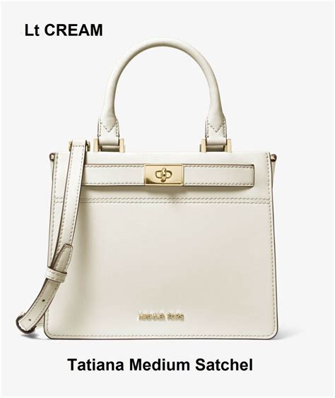 tatiana medium satchel michael kors|Tatiana Medium Color.